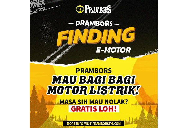 Prambors Bagikan Motor...