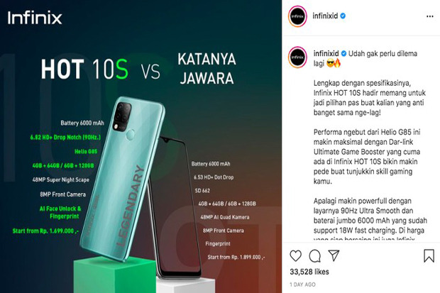 Perseteruan Infinix...