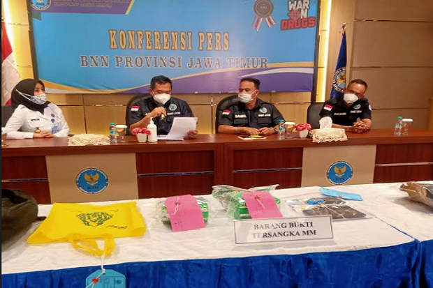 BNNP Jawa Timur Gagalkan...