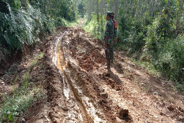 Beginilah Kondisi Jalan...