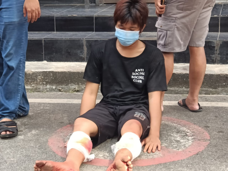 Melawan dan Hendak Kabur,...