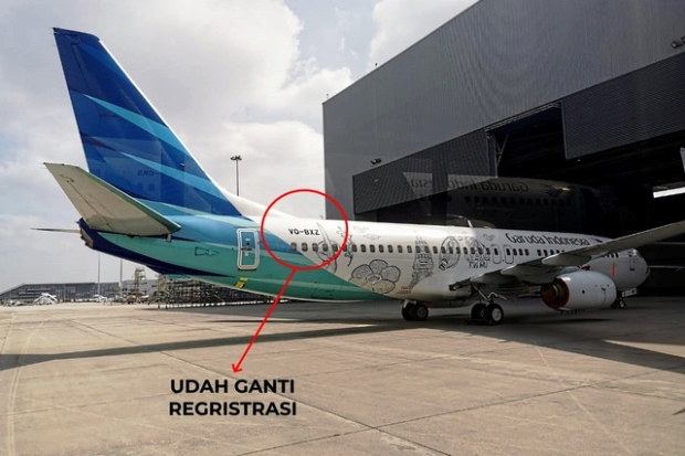 Ada Pesawat Garuda Ganti...