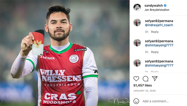 Soal Sandy Walsh, PSSI...