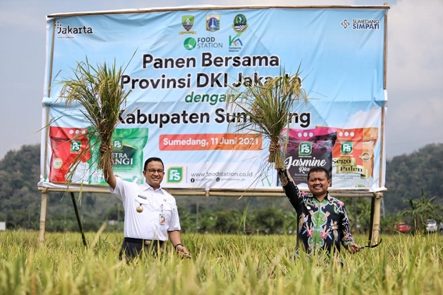 Anies Panen Raya Bersama...