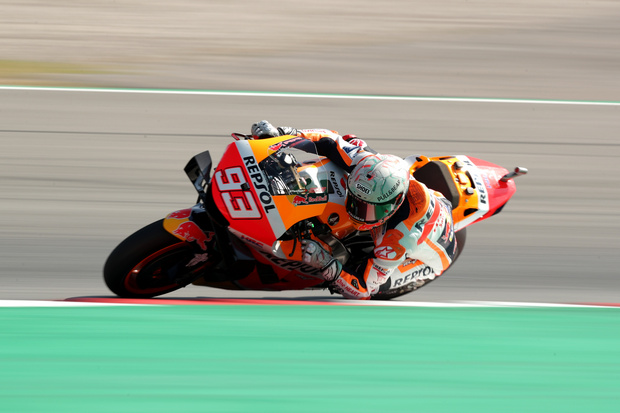Marc Marquez Rela Terjatuh...