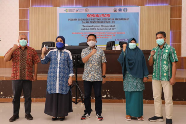 Sosialisasi Prokes,...