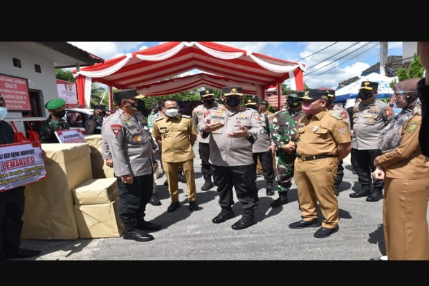 Wali Kota Dampingi Wakapolri...