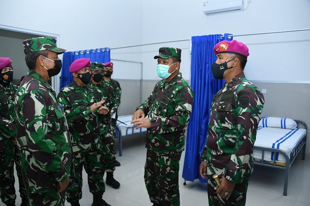 TNI AL Siapkan Gedung...