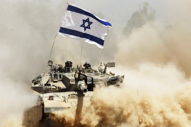 Pasukan Israel Hancurkan...