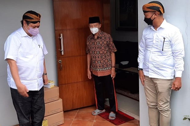 Airlangga Hartarto Datangi...