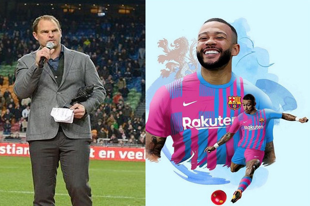 De Boer Lega Depay Resmi...