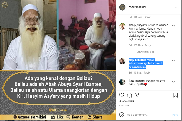 Viral Penampakan Abah...