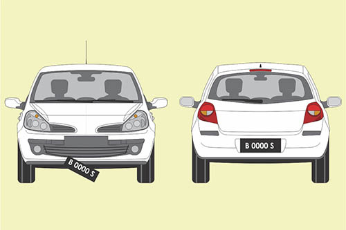 Modifikasi Plat Nomor...