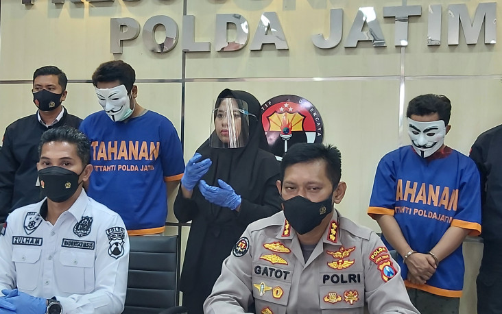 Polda Jatim Bekuk Komplotan...