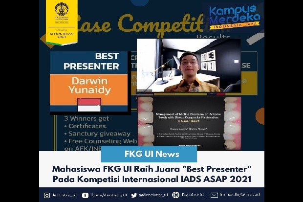 Mahasiswa FKG UI Raih...
