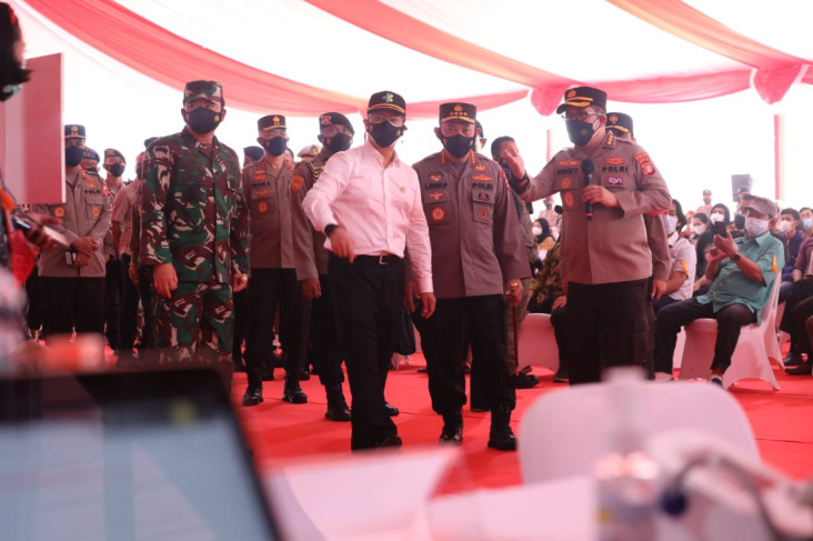 Panglima TNI Tinjau...