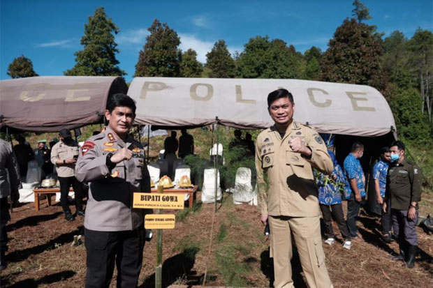 Kapolda dan Bupati Gowa...