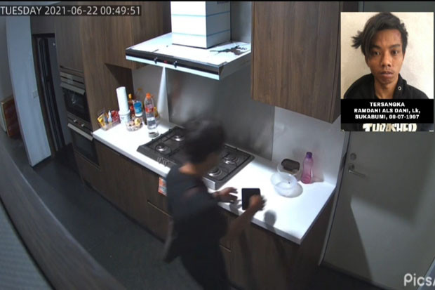 Terekam CCTV, Residivis...