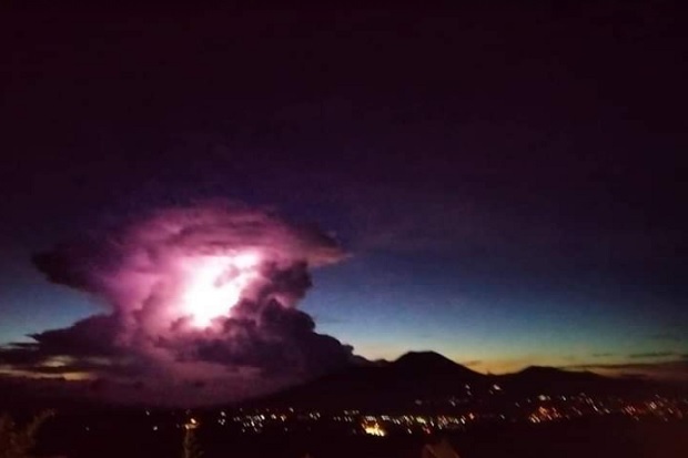 Ngeri! Penampakan Awan...