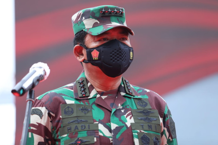 Panglima TNI Sidak Vaksinasi...