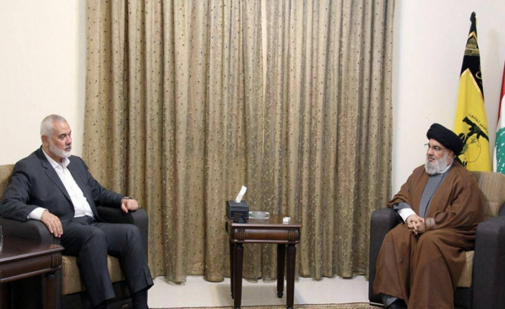 Haniyeh Bertemu Nasrallah...