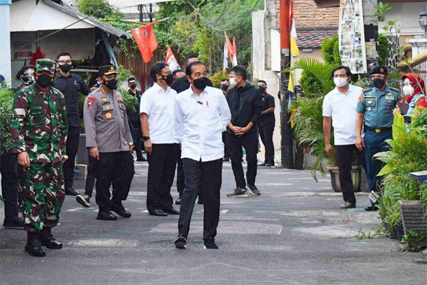 Jokowi Tegaskan PPKM...