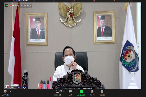 Mendagri Tekankan Kekompakan...