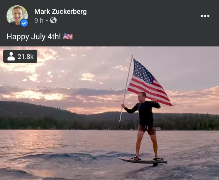 Mark Zuckerberg Naik...
