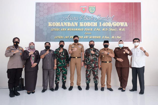 Dandim 1409 Gowa Berganti,...
