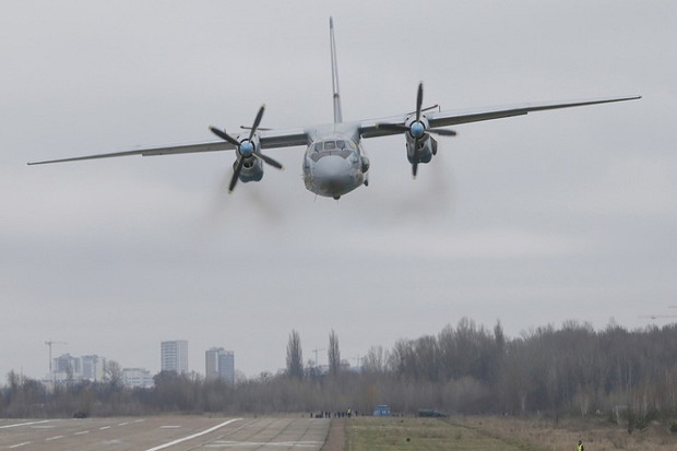 Pesawat An-26 Rusia...