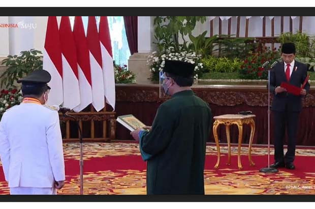 Dilantik Jokowi, Al...