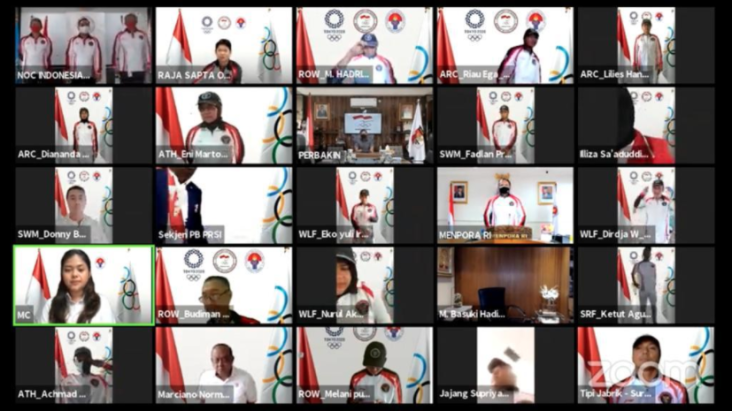 Kontingen Indonesia...