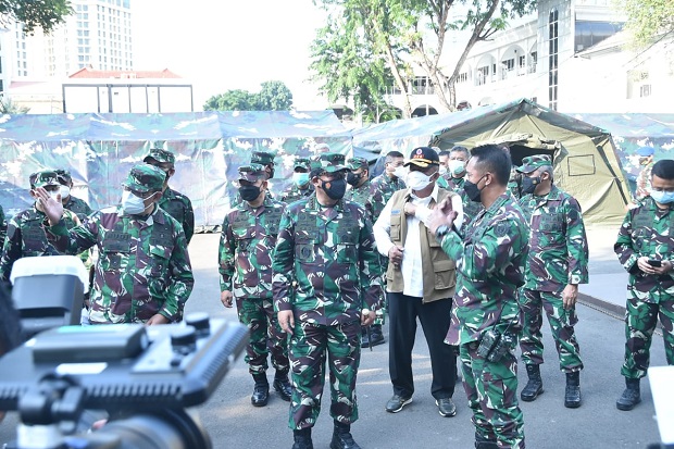 Panglima TNI Tinjau...