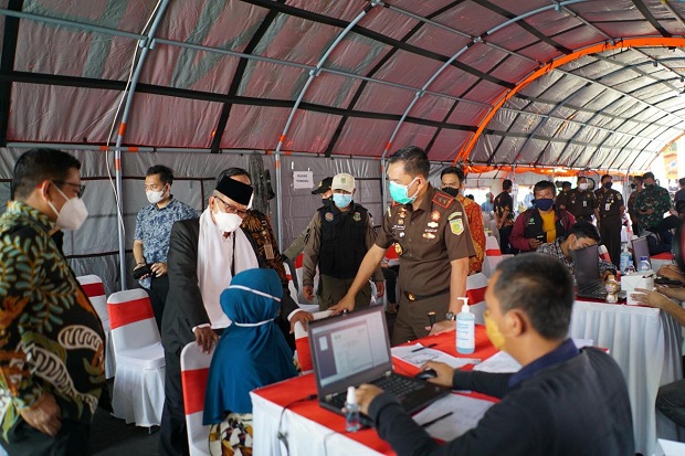 Dukung Acara Vaksinasi...