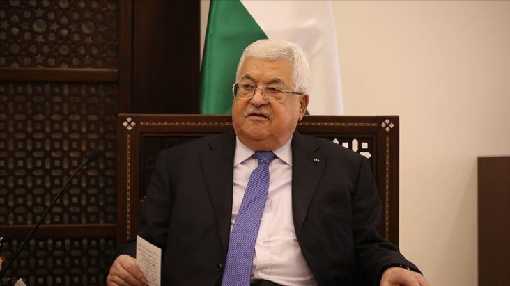 Abbas Bertemu Delegasi...