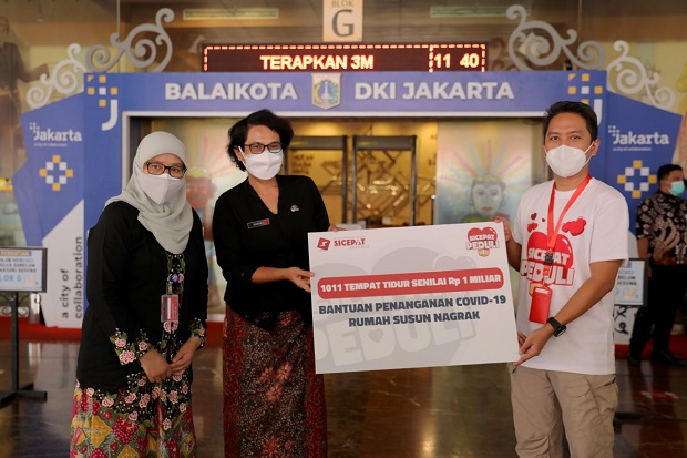 SiCepat Salurkan Bantuan...