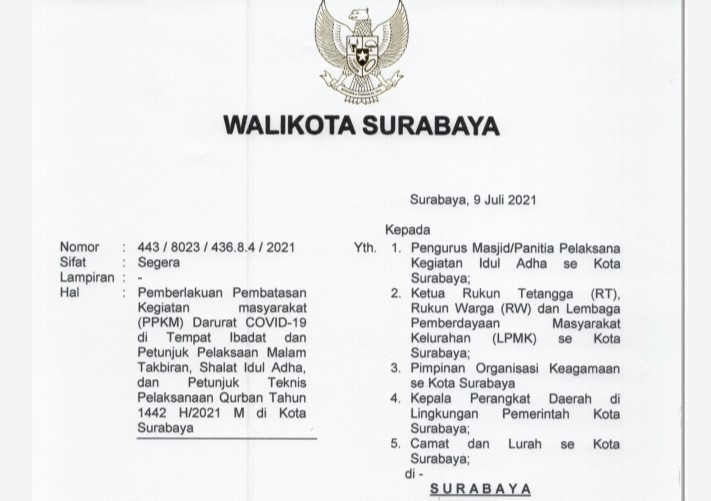 Catat! Ini SE Pelaksanaan...
