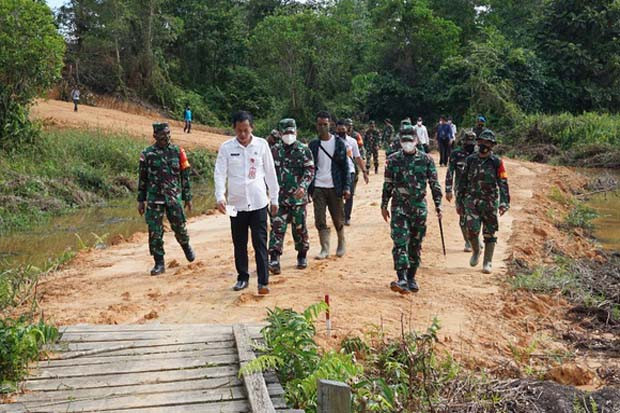 Lewat TMMD, TNI Berperan...