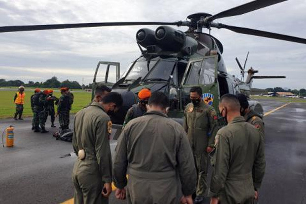 TNI Kerahkan Heli Super...