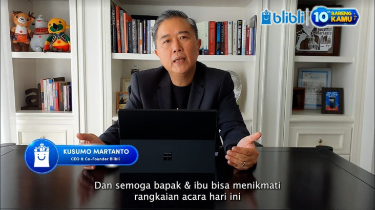 Rayakan HUT ke-10, BliBli...