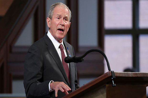 George Bush Sebut Penarikan...