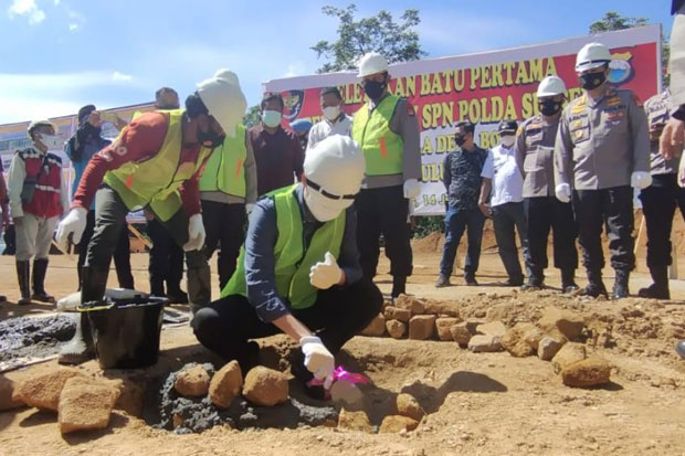 Pembangunan SPN Polda...