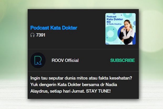 Kata dr. Nadia Tentang...