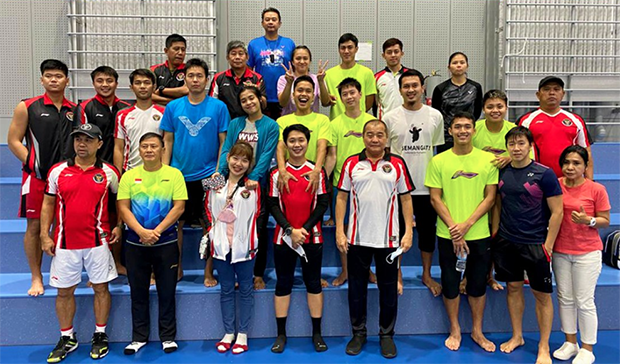 Tim Bulu Tangkis Indonesia...