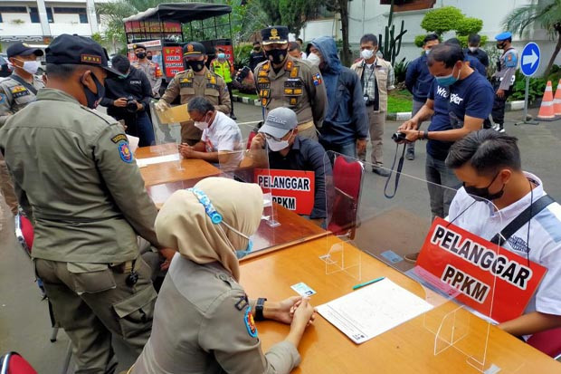 PPKM Darurat, Denda...