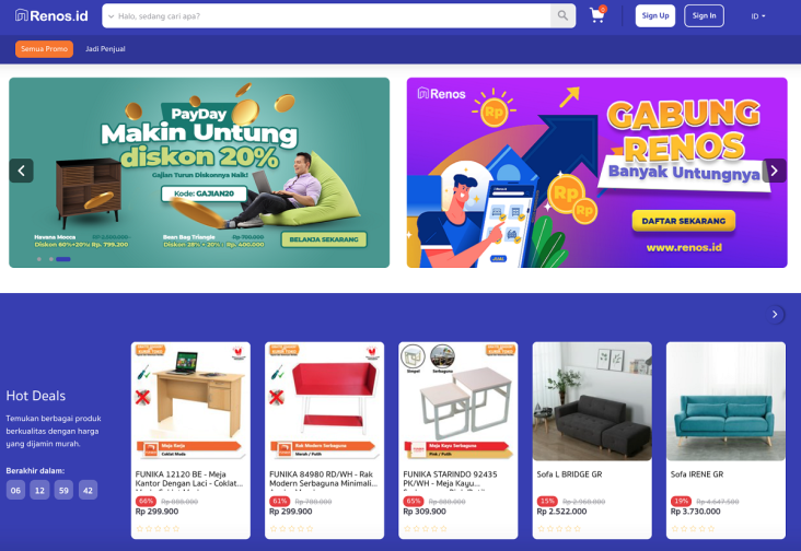 Renos.id Gandeng Pengrajin...