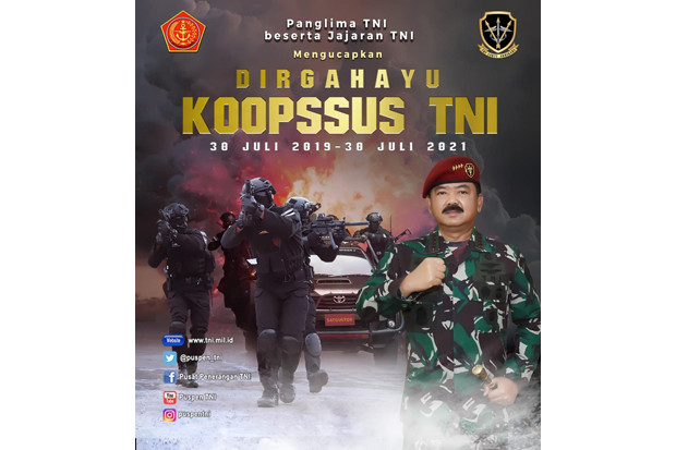 HUT ke 2 Koopssus TNI,...