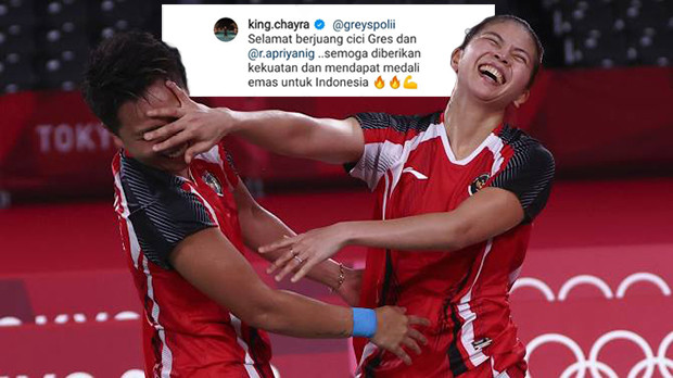 Ahsan Doakan Greysia/Apriyani...