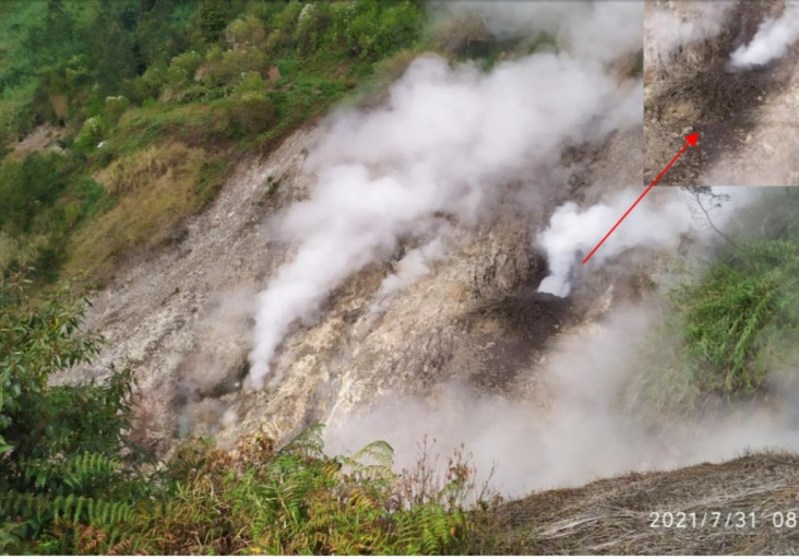 Waspada, Kawah Siglagah...