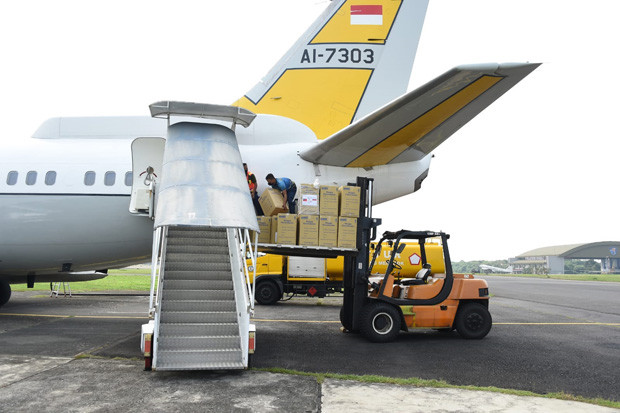 TNI Kirim Bantuan Alat...